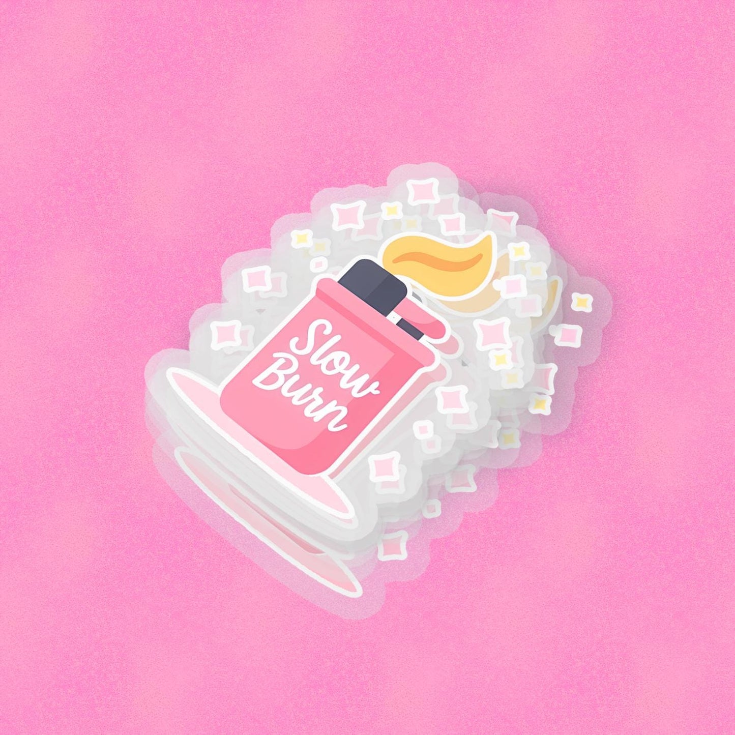 Slow Burn 2 2.5'' Vinyl Sticker – (Glitter/Holographic or Glossy)
