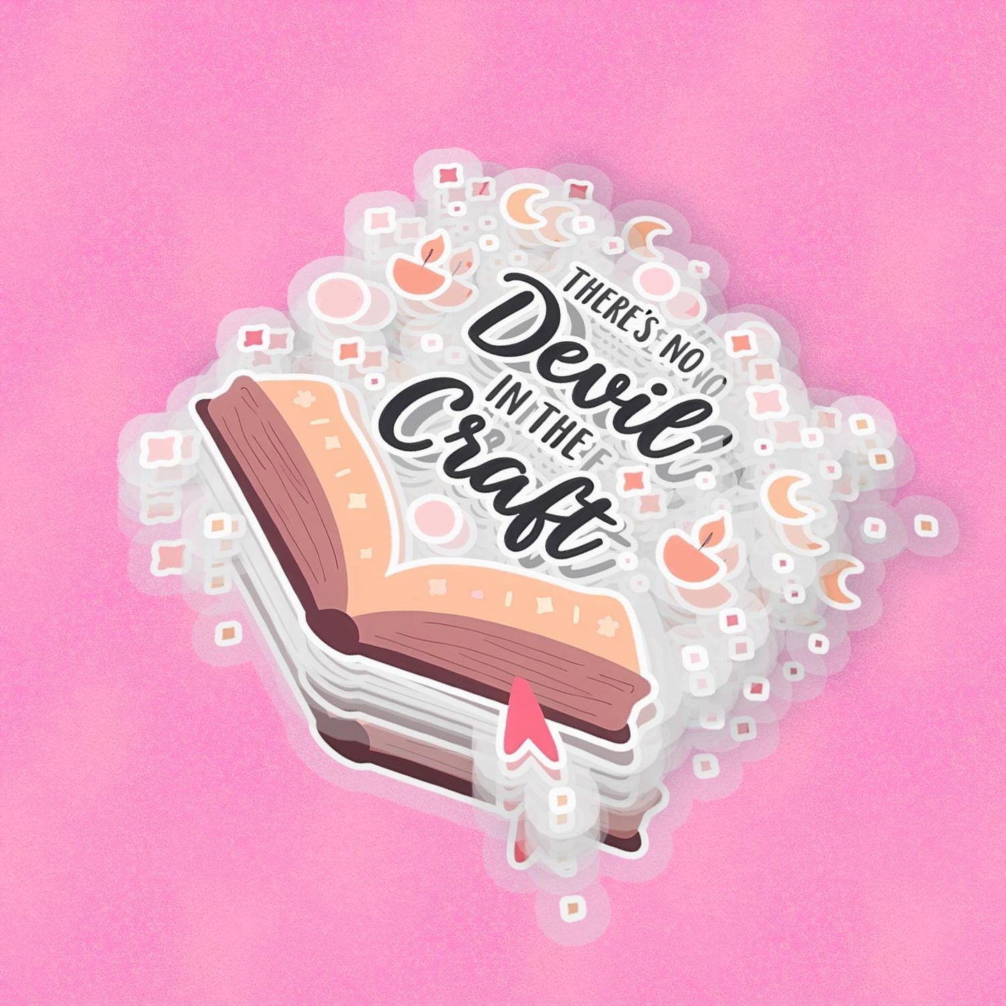 Devil in The Craft 2.5'' Vinyl Sticker – (Glitter/Holographic or Glossy)