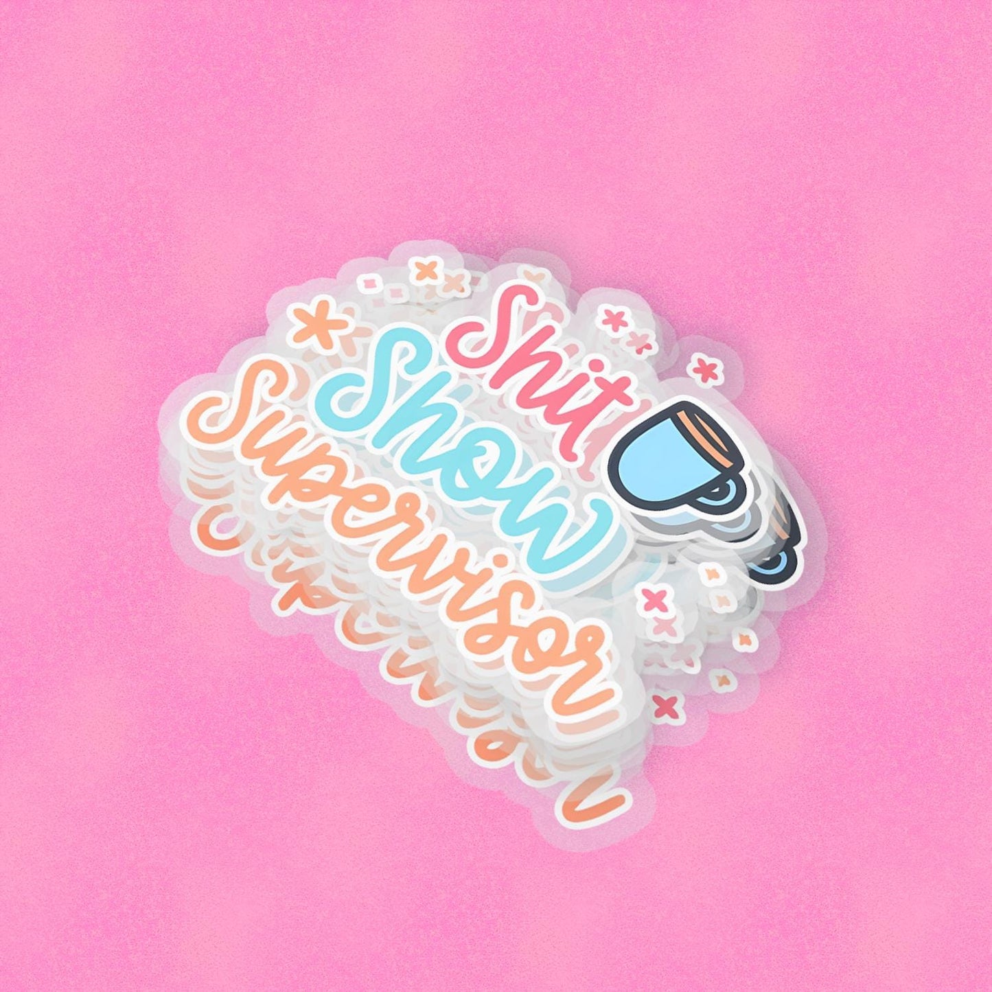 S*t Show 2.5'' Vinyl Sticker – (Glitter/Holographic or Glossy)