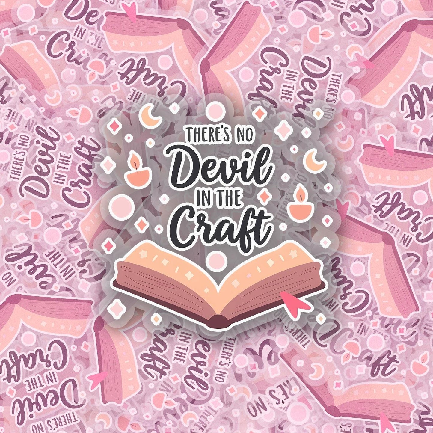 Devil in The Craft 2.5'' Vinyl Sticker – (Glitter/Holographic or Glossy)