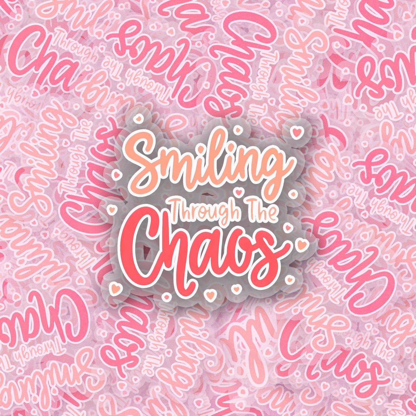 Chaos 2.5'' Vinyl Sticker – (Glitter/Holographic or Glossy)