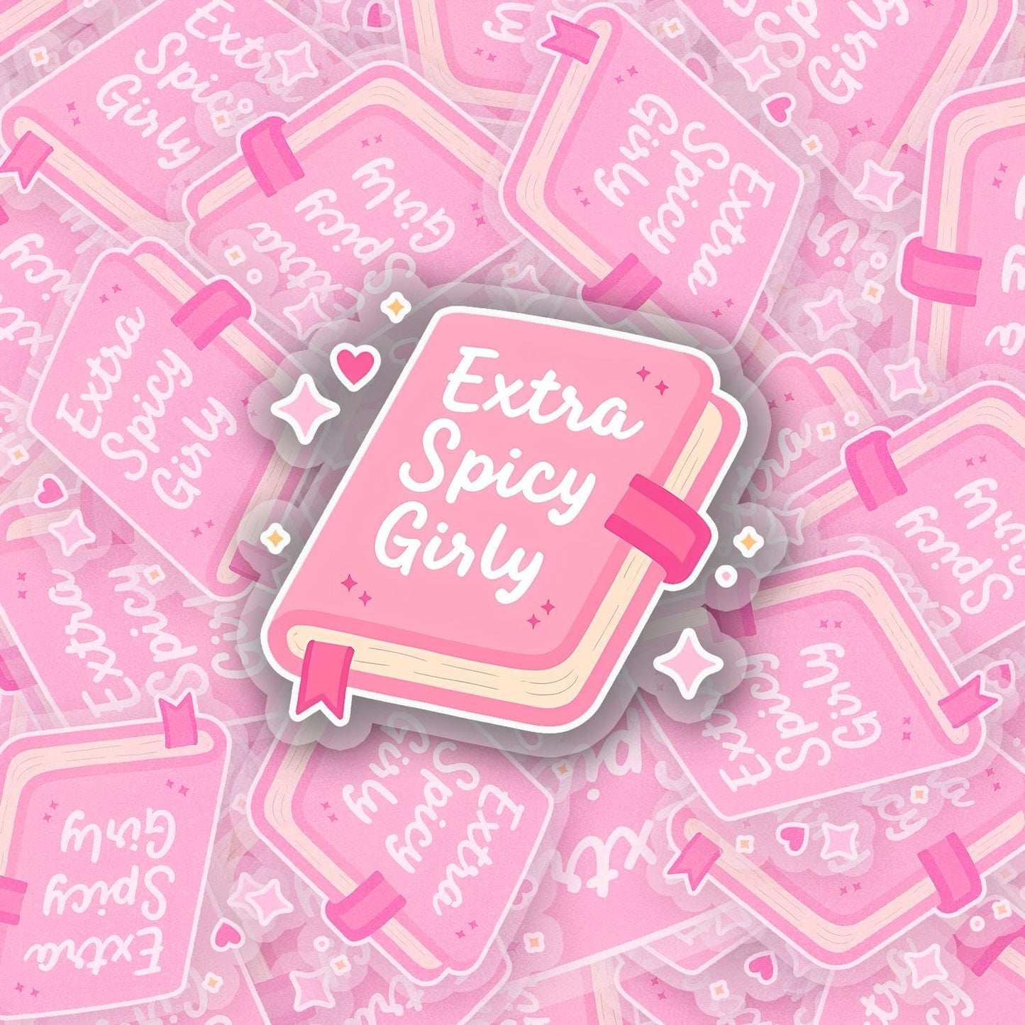 Extra Spicy 2.5'' Vinyl Sticker – (Glitter/Holographic or Glossy)