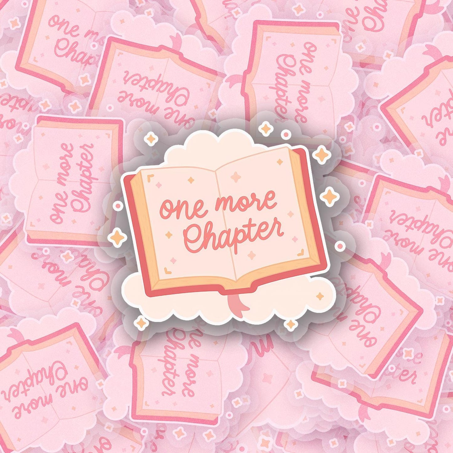 One More Chapter 2.5'' Vinyl Sticker – (Glitter/Holographic or Glossy)