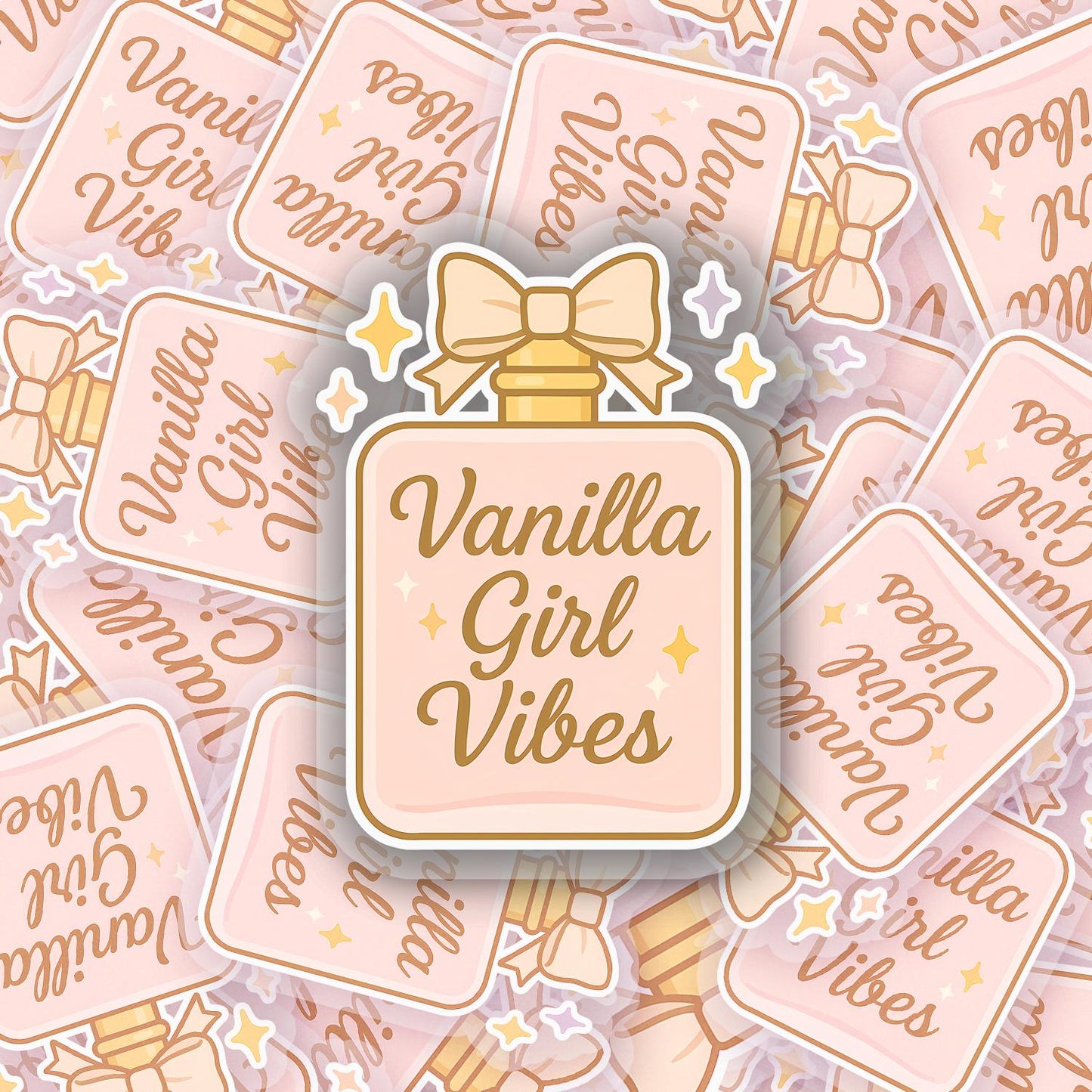 Vanilla Girl 2.5'' Vinyl Sticker – (Glitter/Holographic or Glossy)