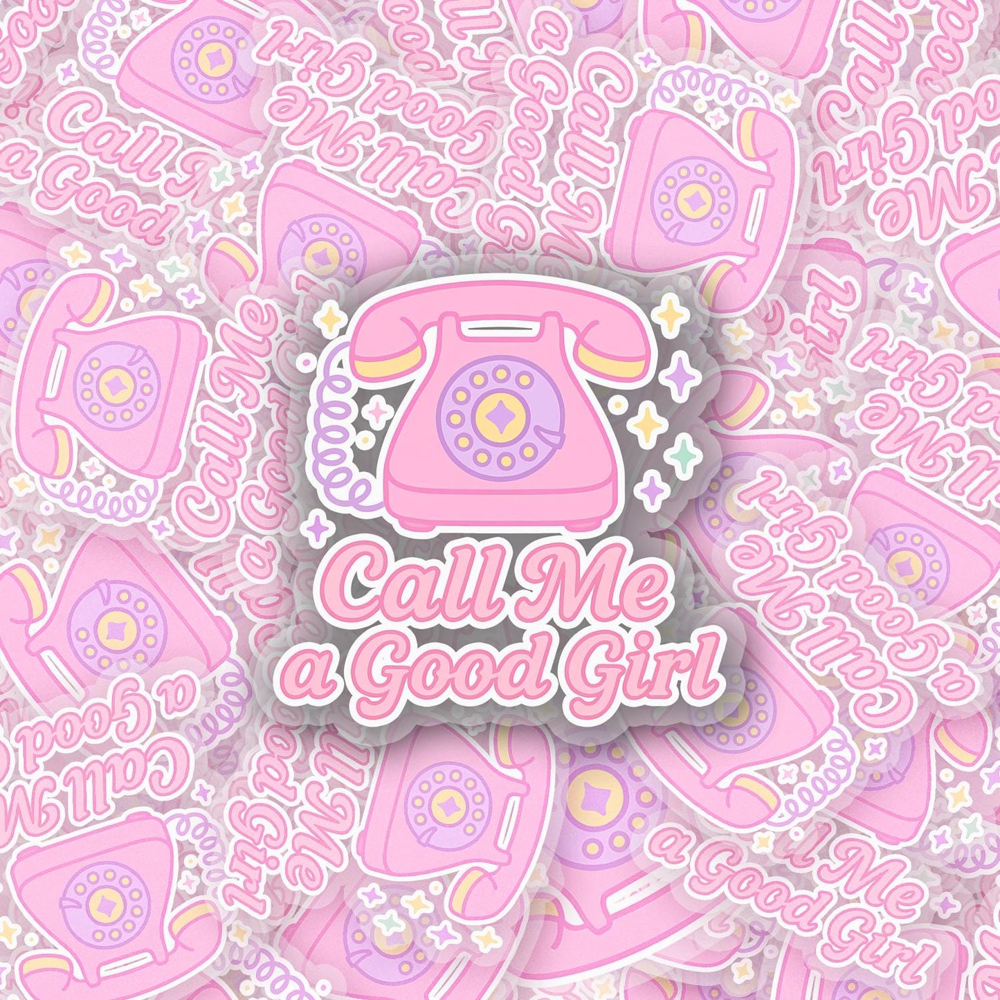 Good Girl 2.5'' Vinyl Sticker – (Glitter/Holographic or Glossy)