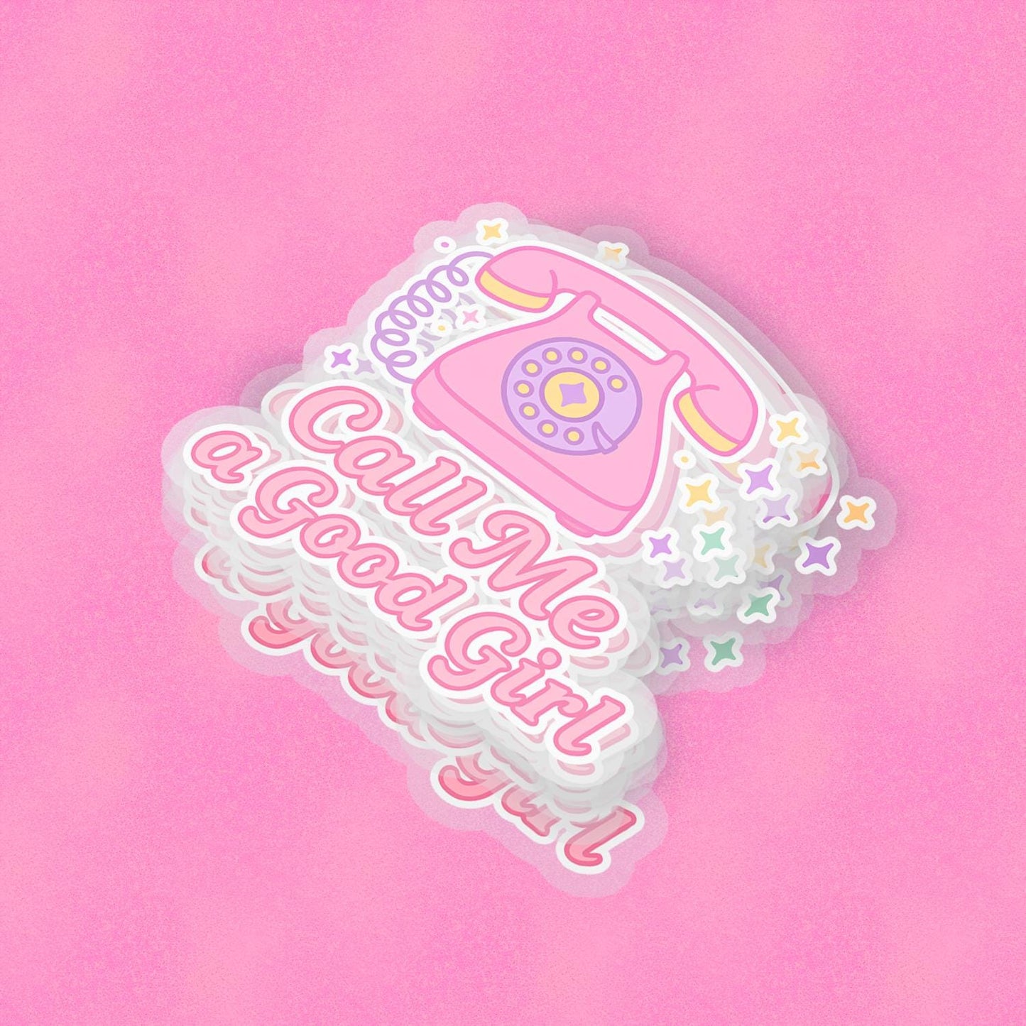Good Girl 2.5'' Vinyl Sticker – (Glitter/Holographic or Glossy)
