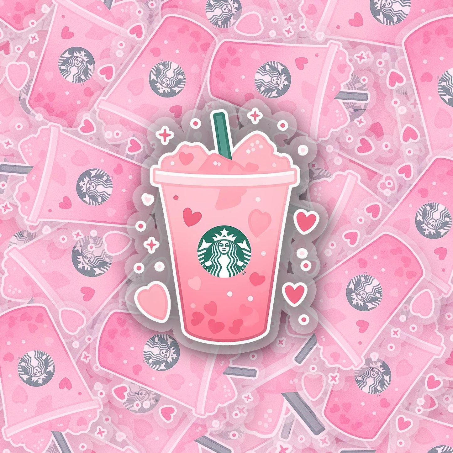 Refresher 2.5'' Vinyl Sticker – (Glitter/Holographic or Glossy)