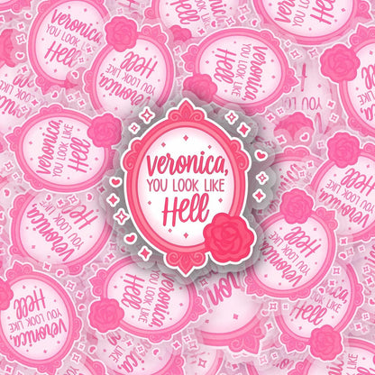 Veronica 2.5'' Vinyl Sticker –  (Glitter/Holographic or Glossy)