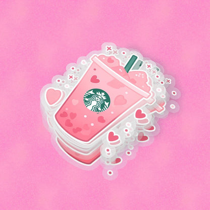 Refresher 2.5'' Vinyl Sticker – (Glitter/Holographic or Glossy)