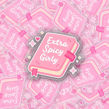 Extra Spicy 2.5'' Vinyl Sticker –  (Glitter/Holographic or Glossy)