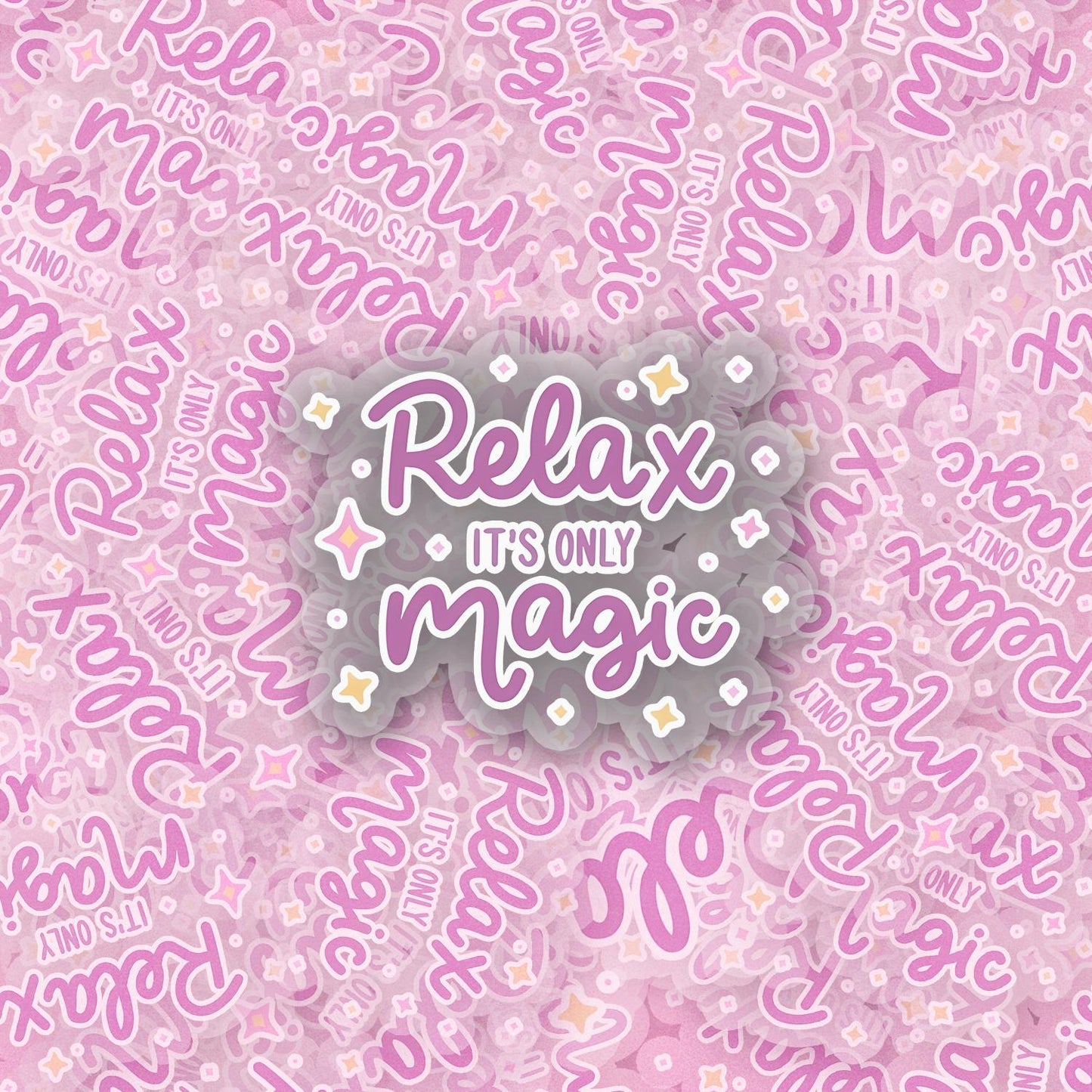 Only Magic 2.5'' Vinyl Sticker –  (Glitter/Holographic or Glossy)