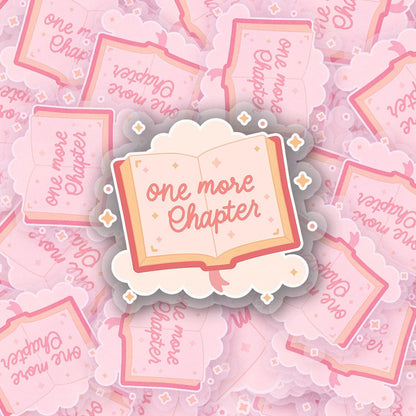 One More Chapter 2.5'' Vinyl Sticker –  (Glitter/Holographic or Glossy)