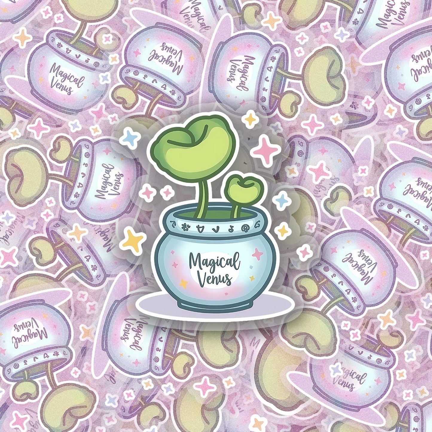 Magical Venus 2.5'' Vinyl Sticker –  (Glitter/Holographic or Glossy)