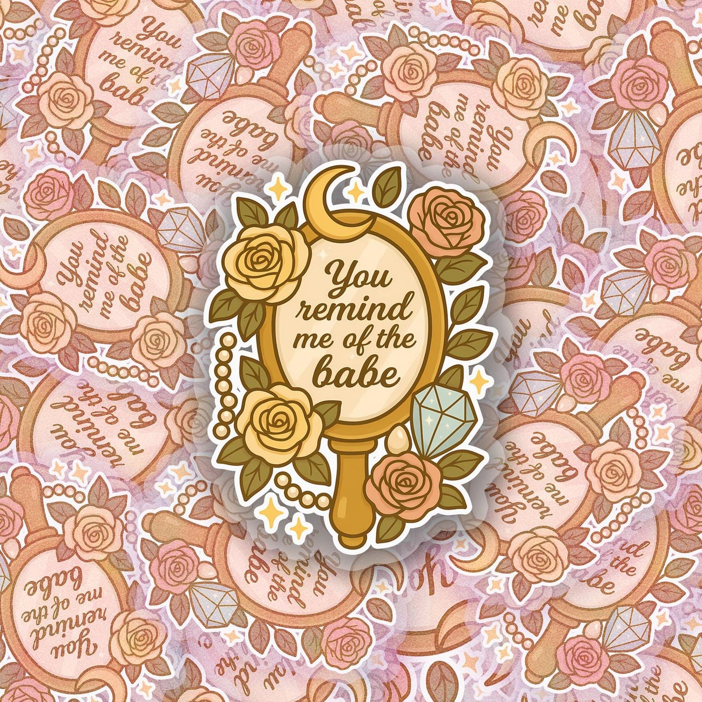 Magical Girl 2.5'' Vinyl Sticker –  (Glitter/Holographic or Glossy)