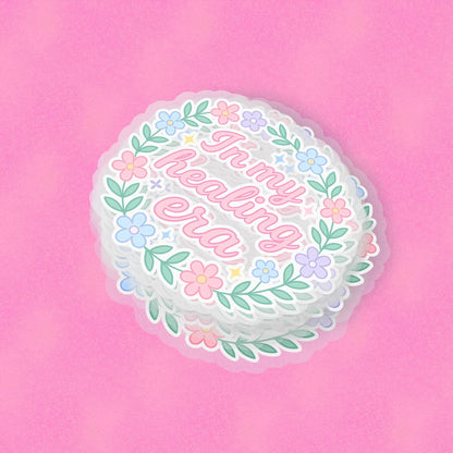 Healing Era 2.5'' Vinyl Sticker – (Glitter/Holographic or Glossy)