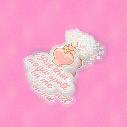 Magic Spell 2.5'' Vinyl Sticker –  (Glitter/Holographic or Glossy)
