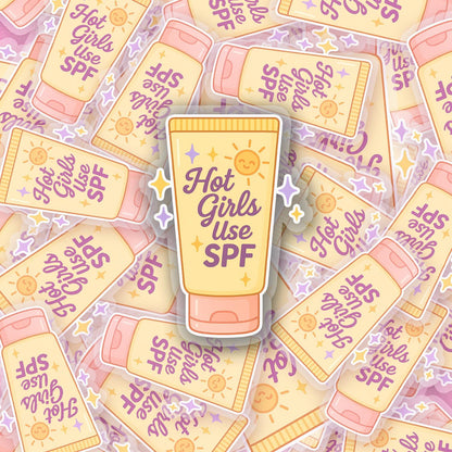 SPF 2.5'' Vinyl Sticker –  (Glitter/Holographic or Glossy)