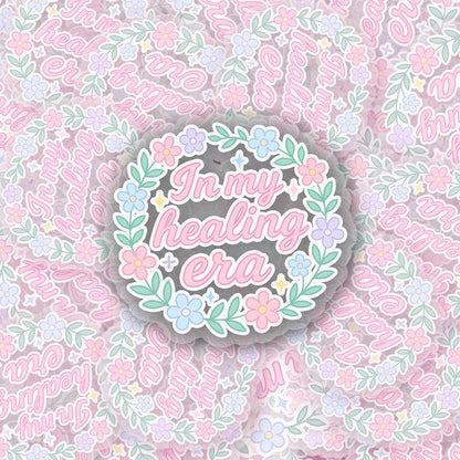 Healing Era 2.5'' Vinyl Sticker –  (Glitter/Holographic or Glossy)