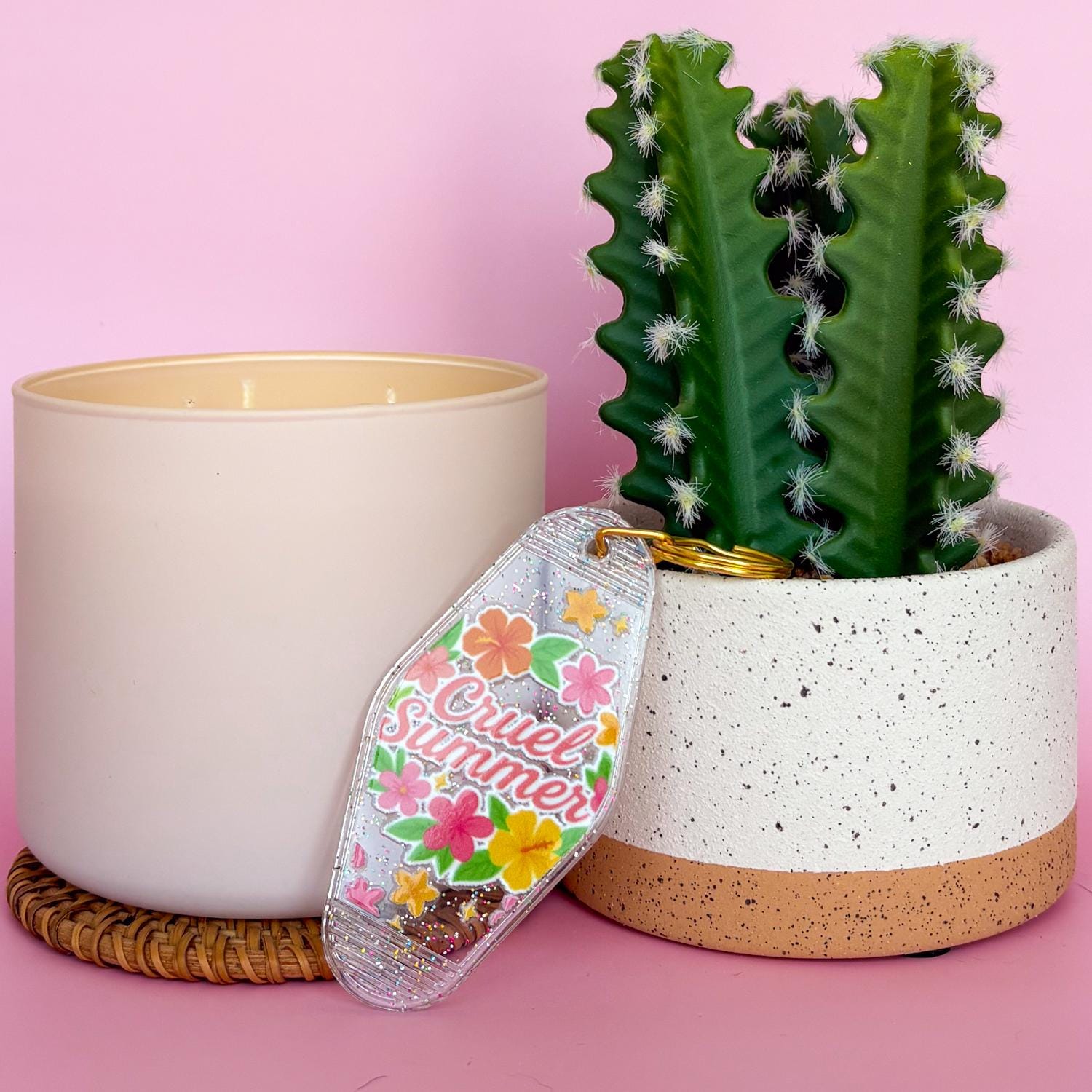 Keychain Cruel Summer | Acrylic Motel Keychain | Unstable Babes Club