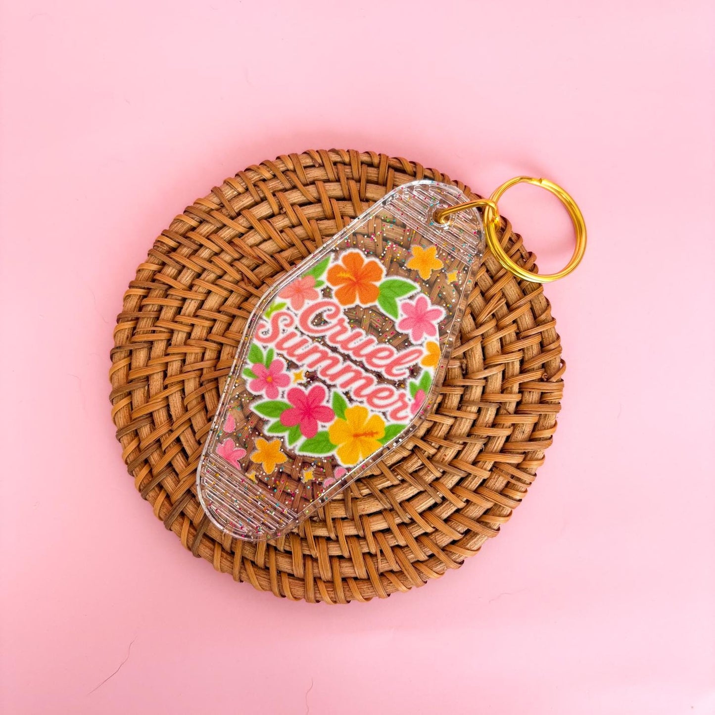 Keychain Cruel Summer | Acrylic Motel Keychain | Unstable Babes Club