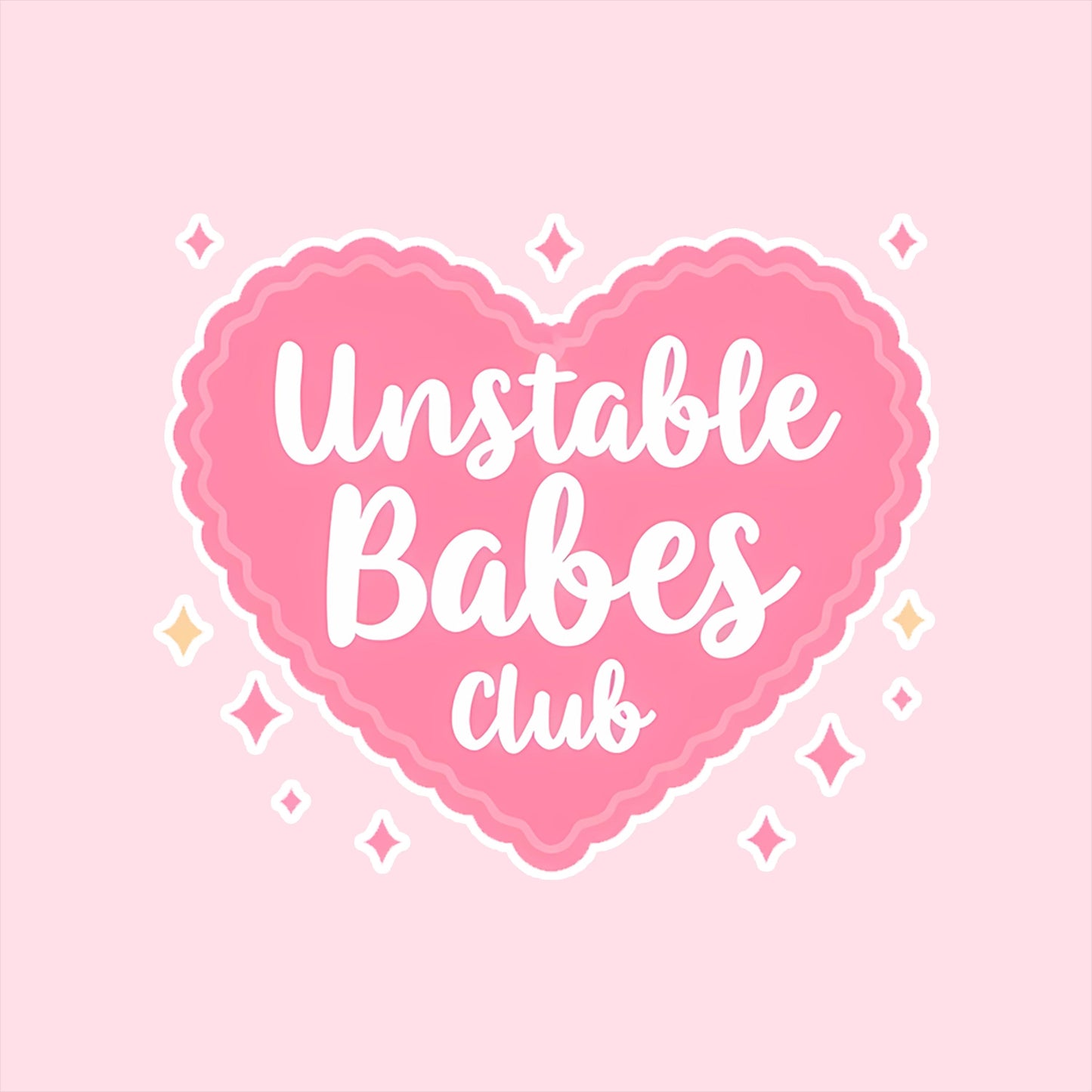 Unstable Babes Club Coffee Cozy | Floral Reusable Iced Coffee Sleeve | Neoprene Cold Cup Holder | Cute Summer Drink Accessory