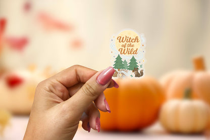 Witch of the Wild 2.5'' Vinyl Sticker – (Glitter/Holographic or Glossy)