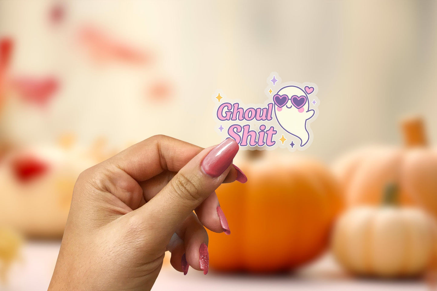 Ghoul Sh*t 2.5'' Vinyl Sticker – (Glitter/Holographic or Glossy)