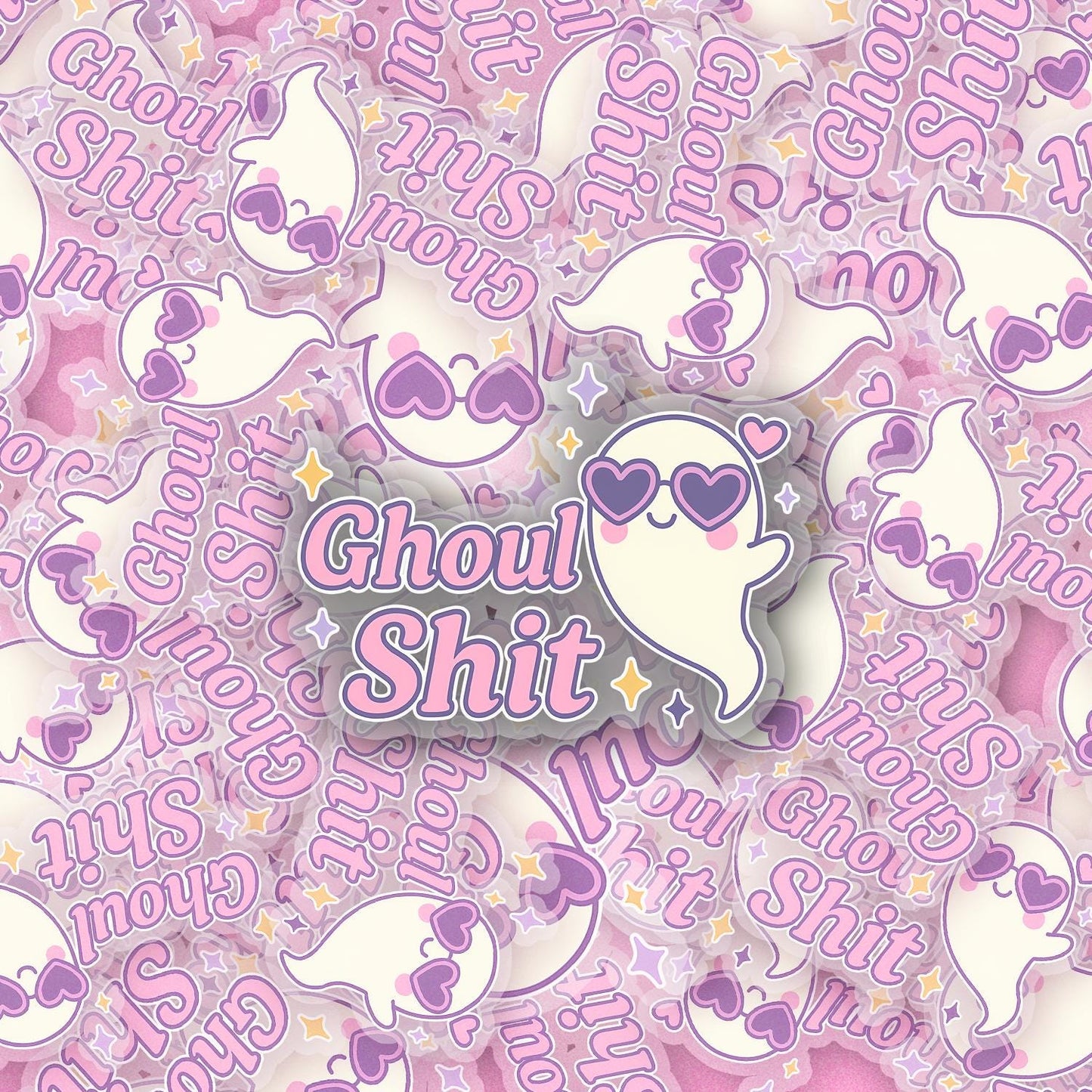 Ghoul Sh*t 2.5'' Vinyl Sticker – (Glitter/Holographic or Glossy)