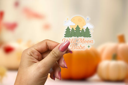 Wild Moon Babe 2.5'' Vinyl Sticker – (Glitter/Holographic or Glossy)