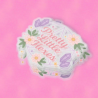 Pretty Little Hexes 2.5'' Vinyl Sticker – (Glitter/Holographic or Glossy)