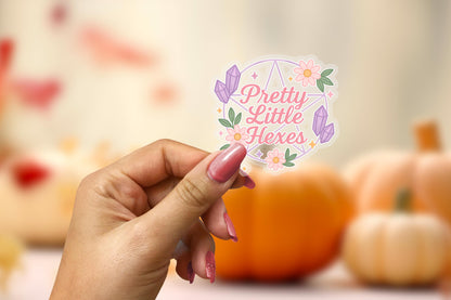 Pretty Little Hexes 2.5'' Vinyl Sticker – (Glitter/Holographic or Glossy)