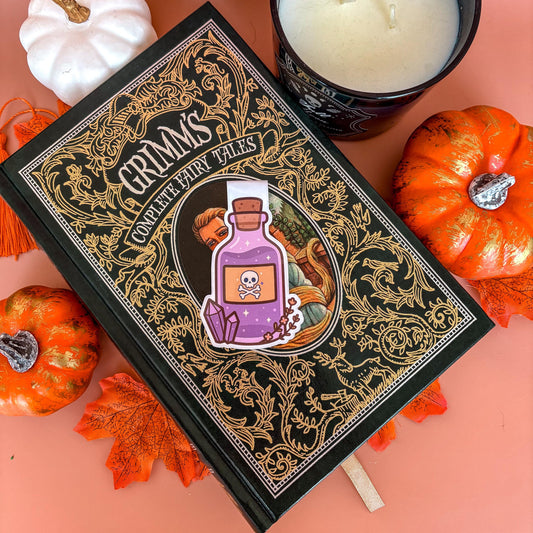 Wicked Potion Magnetic Bookmark | Double-Sided Laminated | Gift for Book Lover