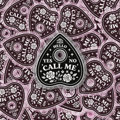 Call Me 2.5'' Vinyl Sticker – (Glitter/Holographic or Glossy)