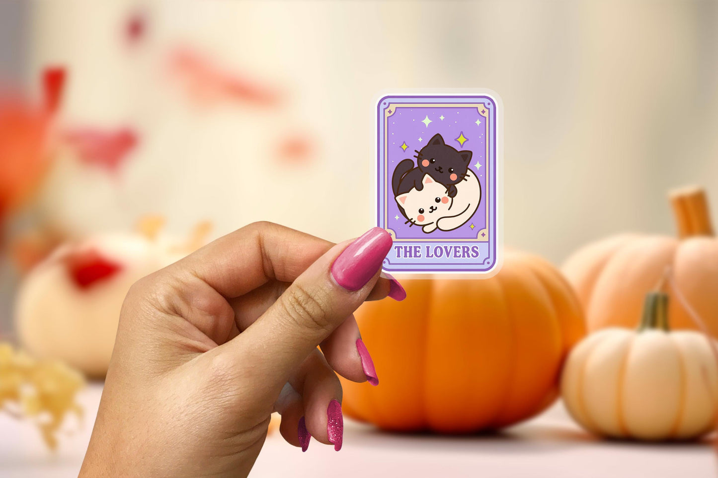 The Lovers 2.5'' Vinyl Sticker – (Glitter/Holographic or Glossy)