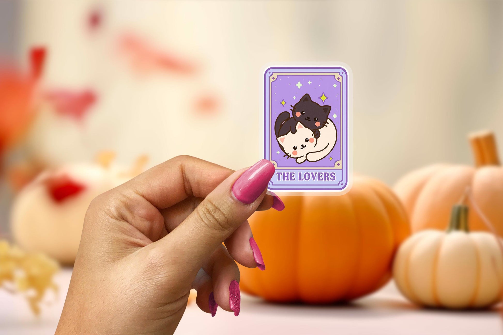 The Lovers 2.5'' Vinyl Sticker – (Glitter/Holographic or Glossy)