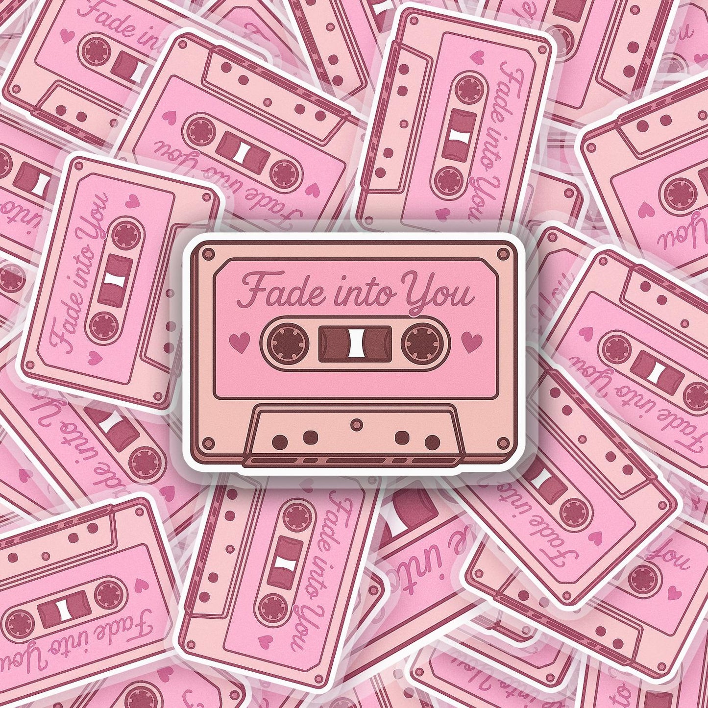 Fade Into You 2.5'' Vinyl Sticker – (Glitter/Holographic or Glossy)